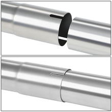 Load image into Gallery viewer, 2" to 2.15" Flared 180 Degree U-Bend Exhaust Pipe Tubing Stainless Steel