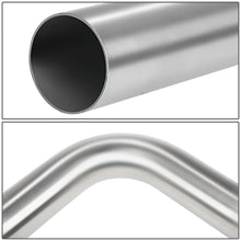 Load image into Gallery viewer, 2" to 2.15" Flared 90 Degree L-Bend Exhaust Pipe Tubing Stainless Steel