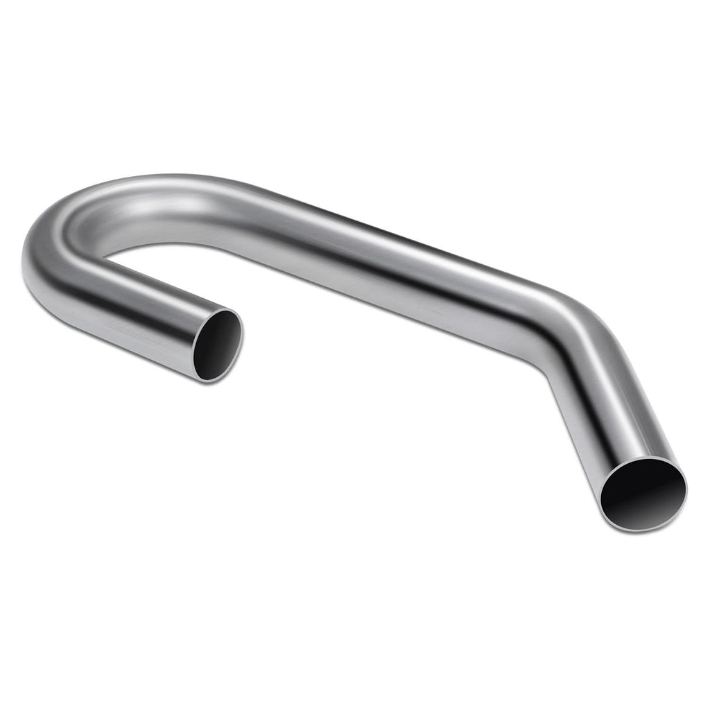 2.25" OD 45/180 Degree U-Bend Exhaust Pipe Tubing 18-Gauge