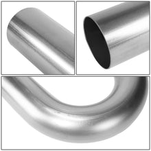 Load image into Gallery viewer, 2.5" 180 Degree U-Bend Exhaust Pipe Tubing Mandrel Bent Stainless Steel