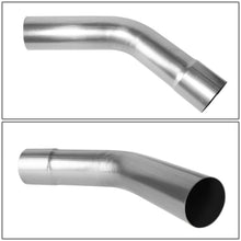 Load image into Gallery viewer, 2.5" 45 Degree Exhaust Pipe Bend Tubing Stainless Steel