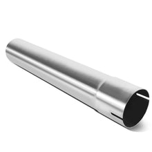 Load image into Gallery viewer, 3.0"-3.15" Flared Exhaust Pipe Tubing - 18" Polished Stainless Steel