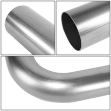 Load image into Gallery viewer, 3.0"-3.15" Flared 45 Degree L-Bend Exhaust Pipe Tubing Stainless Steel