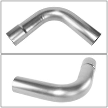 Load image into Gallery viewer, 3.0"-3.15" Flared 45 Degree L-Bend Exhaust Pipe Tubing Stainless Steel