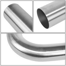 Load image into Gallery viewer, 3.0"-3.15" Flared 45 Degree L-Bend Exhaust Pipe Tubing Stainless Steel