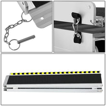 Load image into Gallery viewer, Aluminum Wheelchair Ramp 29" W x 10' L x 2" H - Metallic Black