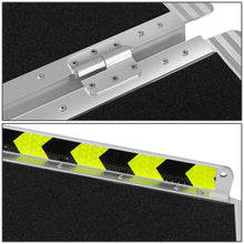 Load image into Gallery viewer, Wheelchair Ramp Aluminum 29" W x 2' L x 2" H Extended Metallic Black