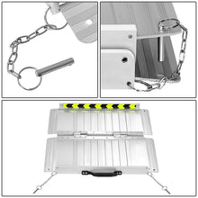 Load image into Gallery viewer, 29" W x 2' L Aluminum Wheelchair Loading Ramp - Silver