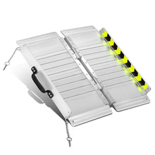 Load image into Gallery viewer, 29" W x 2' L Aluminum Wheelchair Loading Ramp - Silver