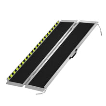Load image into Gallery viewer, Aluminum Wheelchair Ramp - 29" W x 5' L x 2" H Extended