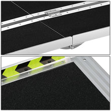 Load image into Gallery viewer, 29" x 8' Aluminum Wheelchair Ramp - Metallic Black