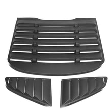 Load image into Gallery viewer, 2015-2018 Ford Mustang Window Louver 3 Piece Kit - Black