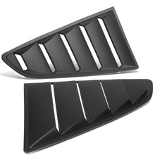 Load image into Gallery viewer, 2015-2018 Ford Mustang Quarter Window Louvers - Black