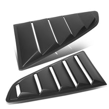 Load image into Gallery viewer, 2015-2018 Ford Mustang Quarter Window Louvers - Black