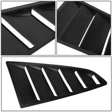 Load image into Gallery viewer, 2015-2018 Ford Mustang Quarter Window Louvers - Black
