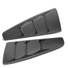 Load image into Gallery viewer, 05-14 Ford Mustang Quarter Window Louvers 2PC Set Black