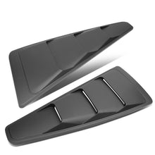 Load image into Gallery viewer, 05-14 Ford Mustang Quarter Window Louvers 2PC Set Black
