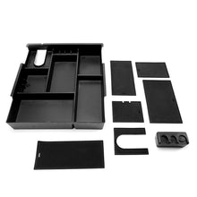 Load image into Gallery viewer, 2014-2019 Toyota Tundra Center Console Organizer Tray - Black