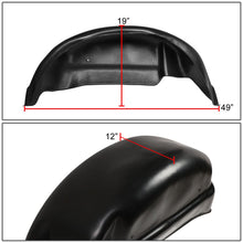 Load image into Gallery viewer, 15-19 Ford F-150 Rear Wheel Well Guard Covers - Black