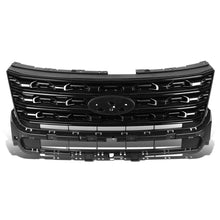 Load image into Gallery viewer, 2016-2017 Ford Explorer OE Factory Style Glossy Black Grille