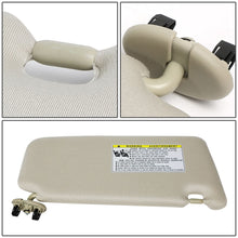 Load image into Gallery viewer, 2007-2011 Toyota Camry Driver Side Sun Visor - Beige