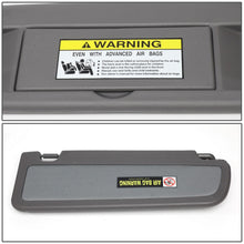 Load image into Gallery viewer, 2006-2011 Honda Civic Sun Visor - Driver Side Dark Gray