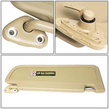 Load image into Gallery viewer, 06-11 Honda Civic Sun Visor Driver Side Beige