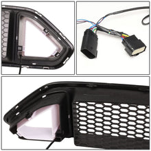 Load image into Gallery viewer, 2018-2020 Ford Mustang Honeycomb Front Upper Grille with Triangle LED DRL