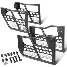 Load image into Gallery viewer, 07-18 Jeep Wrangler JK Unlimited Safari Doors Set - Textured Black