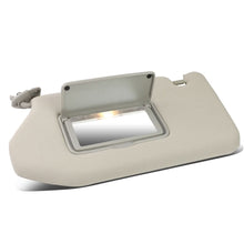 Load image into Gallery viewer, 13-19 Nissan Pathfinder Sun Visor w/ Vanity Light Driver Side Gray