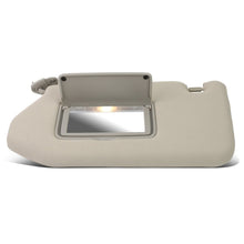 Load image into Gallery viewer, 13-19 Nissan Pathfinder Sun Visor w/ Vanity Light Driver Side Gray