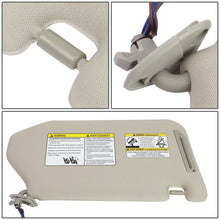 Load image into Gallery viewer, 13-19 Nissan Pathfinder Sun Visor w/ Vanity Light Driver Side Gray