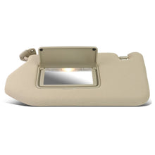 Load image into Gallery viewer, 2013-2019 Nissan Pathfinder Sun Visor Driver Side Beige w/ Vanity Light