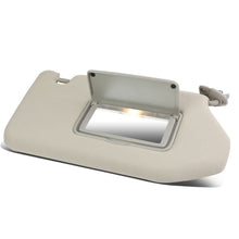 Load image into Gallery viewer, 2013-2019 Nissan Pathfinder Gray Sun Visor w/ Vanity Light Passenger