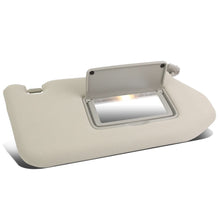 Load image into Gallery viewer, 2013-2019 Nissan Pathfinder Gray Sun Visor w/ Vanity Light Passenger