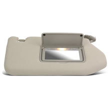 Load image into Gallery viewer, 2013-2019 Nissan Pathfinder Gray Sun Visor w/ Vanity Light Passenger