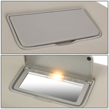Load image into Gallery viewer, 2013-2019 Nissan Pathfinder Gray Sun Visor w/ Vanity Light Passenger