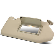 Load image into Gallery viewer, 13-19 Nissan Pathfinder Sun Visor w/ Vanity Light Passenger Beige