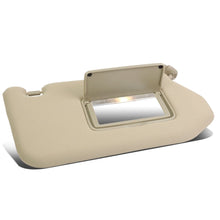Load image into Gallery viewer, 13-19 Nissan Pathfinder Sun Visor w/ Vanity Light Passenger Beige