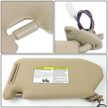 Load image into Gallery viewer, 13-19 Nissan Pathfinder Sun Visor w/ Vanity Light Passenger Beige