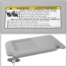 Load image into Gallery viewer, 2009-2016 Toyota Venza Sun Visor Passenger Side Gray