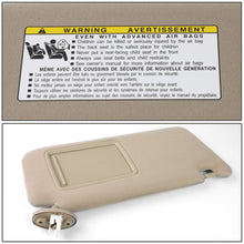 Load image into Gallery viewer, 2009-2016 Toyota Venza Sun Visor - Passenger Side Beige