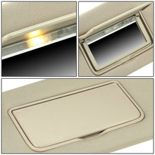 Load image into Gallery viewer, 2013-2018 Nissan Altima Sun Visor w/ Lighted Mirror - Beige