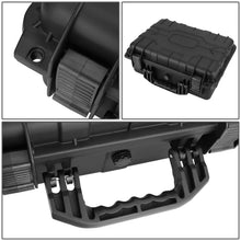 Load image into Gallery viewer, 14-3/4" x 10-1/2" x 5" Polypropylene Carrying Case - Matte Black