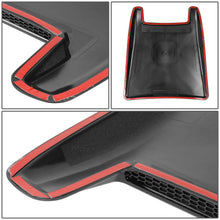 Load image into Gallery viewer, Universal Hood Scoops &amp; Vents 25.5" x 28" Painted Black ABS