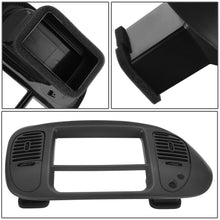 Load image into Gallery viewer, 97-03 Ford F150 Center Dash Radio Climate Bezel Panel - Black