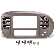 Load image into Gallery viewer, 97-03 Ford F150 Center Dash Radio Climate Bezel Panel Brown