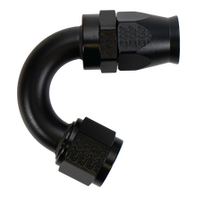 Load image into Gallery viewer, DeatschWerks 10AN Female Flare Swivel (Incl Ferule/Olive) 150-degree Hose End PTFE