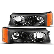 Load image into Gallery viewer, Raxiom 03-06 Chevrolet Silverado 1500 Axial Series Crystal Turn Signal and Parking Lights- Black