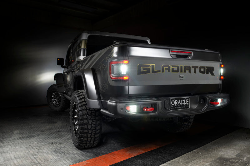Oracle Rear Bumper LED Reverse Lights for Jeep Gladiator JT - 6000K NO RETURNS